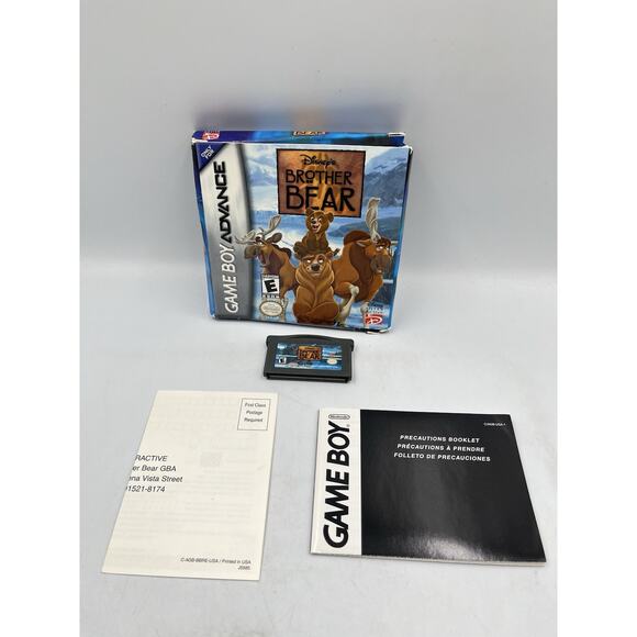 Brother Bear - Game Boy Advance With Box And Insert - Picture 1 of 11